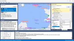 Example of gazetteer search results.